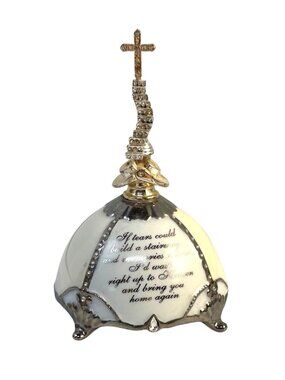 Vintage Ardleigh Elliott "Loving Remembrance" Musical Egg Figurine, no egg